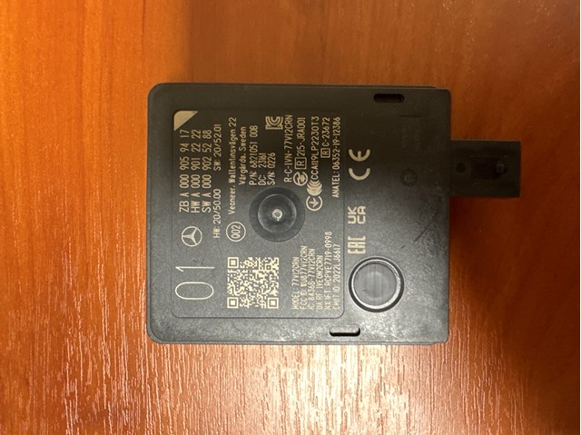 Sensor de ángulo muerto trasero A0009059417 Mercedes