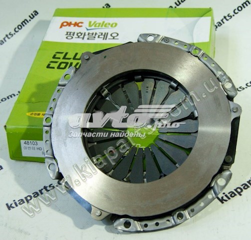 Plato de presión del embrague VALEO VKD48103