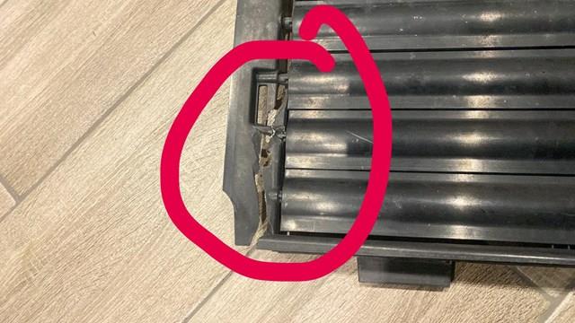 Persiana del radiador Mercedes A1675000602