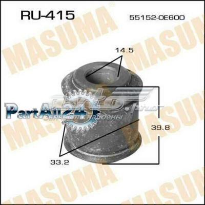 Buje del brazo transversal trasero RU415 Masuma