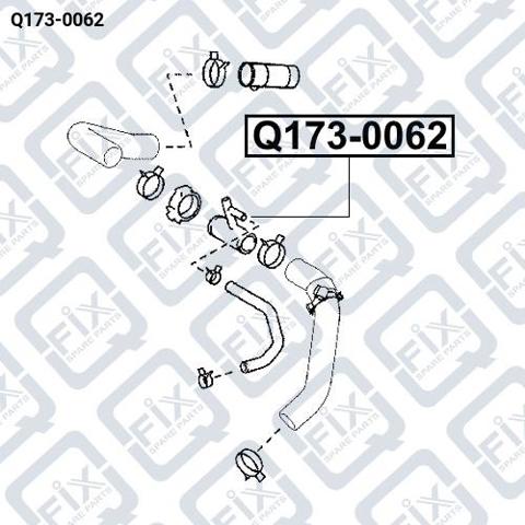 Brida del sistema de refrigeración (triple unión) Q-fix Q1730062 precio, desde 12,01 EUR