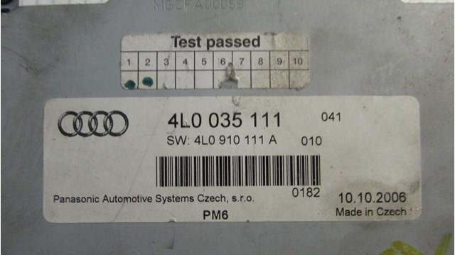  Radio Audi Q7 