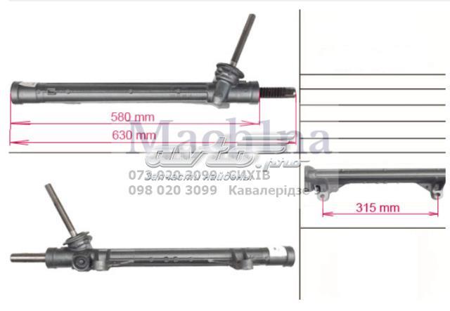 Eje de la cremallera de dirección MSG RE104C precio, desde 66,29 EUR