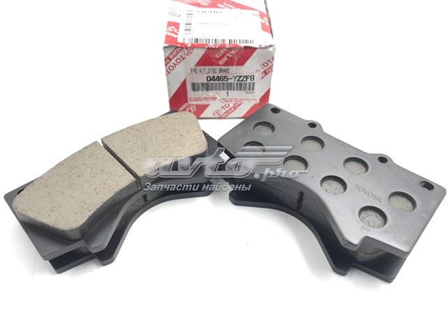 04465YZZF8 Toyota pastillas de freno delanteras