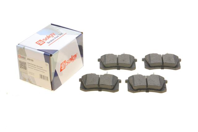 Pastillas traseras de freno Solgy 209109 precio, desde 18,18 EUR