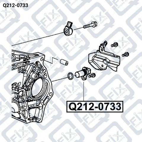 Q212-0733 Q-fix sensor de posición del cigüeñal