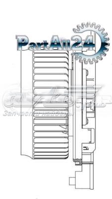 LFh1910 Luzar motor eléctrico, ventilador habitáculo