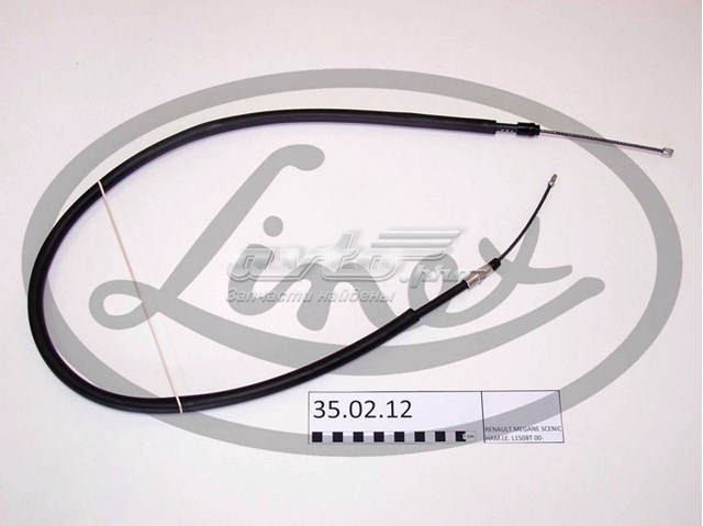 350212 Linex cable de freno de mano trasero izquierdo