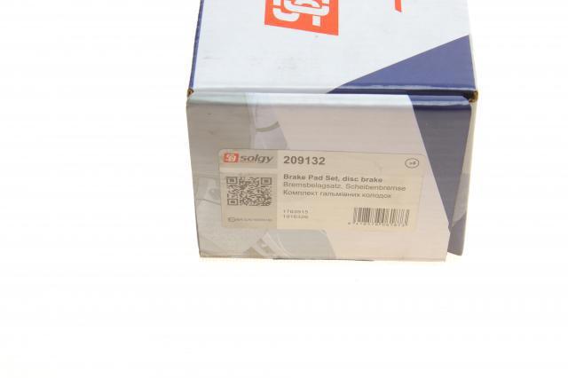 Pastillas freno delanteras Solgy 209132 precio, desde 37,81 EUR