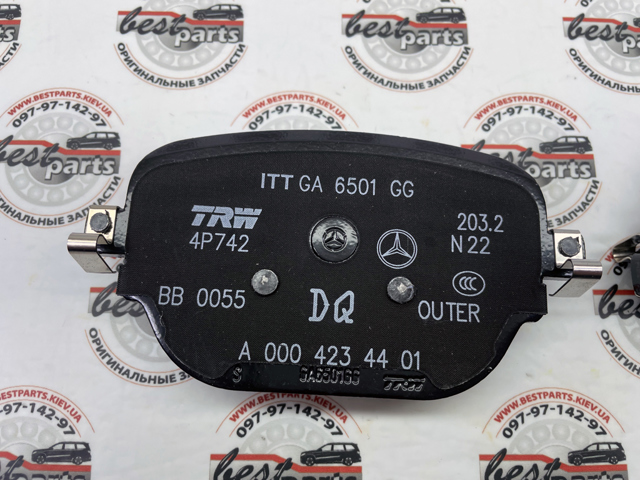 0004219801 Mercedes Pastillas freno traseras