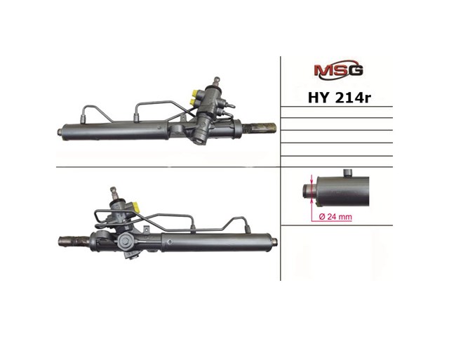 Engranaje de dirección MSG Rebuilding HY214R precio, desde 133,58 EUR