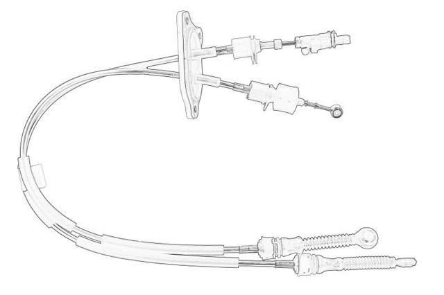 Cables de caja de cambios 46339717 Fiat/Alfa/Lancia