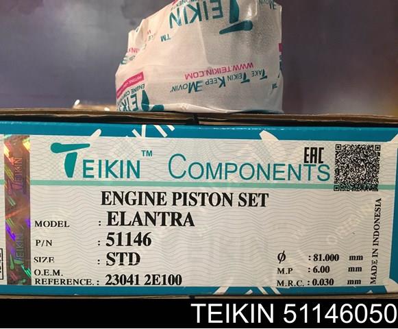 Juego De Piston Para Motor, 2da reparación (+ 0,50) para Hyundai Elantra (MD)