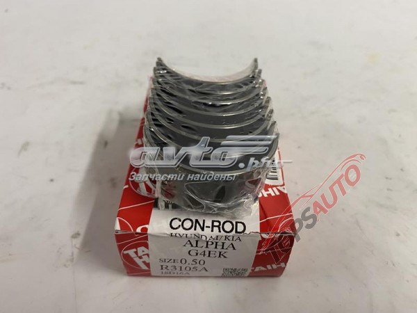 Juego de cojinetes de biela, cota de reparación (+0,50 mm) R3105A050 Taiho