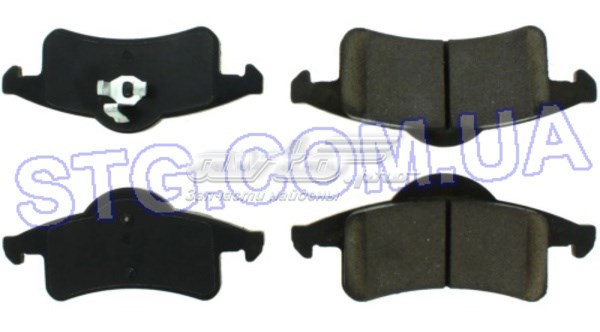 10207910 Centric Parts pastillas de freno traseras