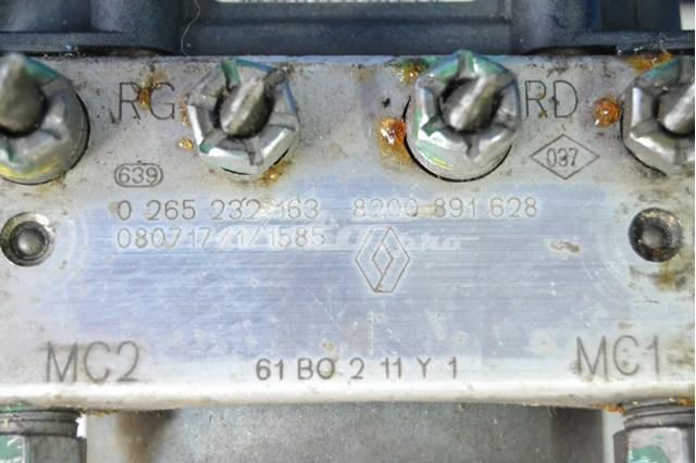 Módulo de control ABS Renault (RVI) 0265800498