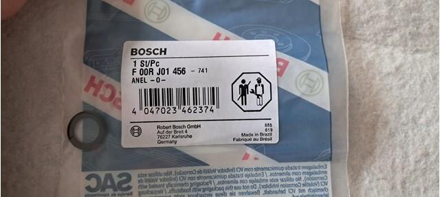 F00RJ01456 Bosch junta de inyectores