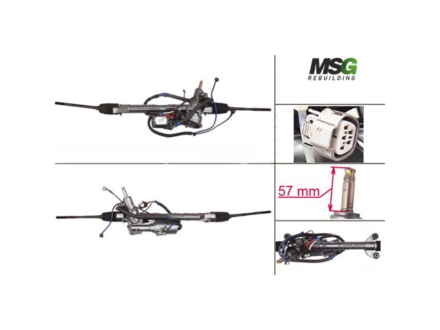 Engranaje de dirección MSG Rebuilding SU401NLA0R precio, desde 345,58 EUR