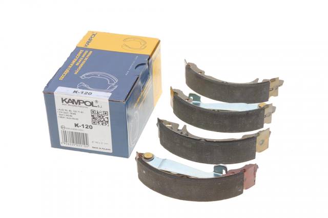 K120 Kampol Zapatas de freno de tambor traseras