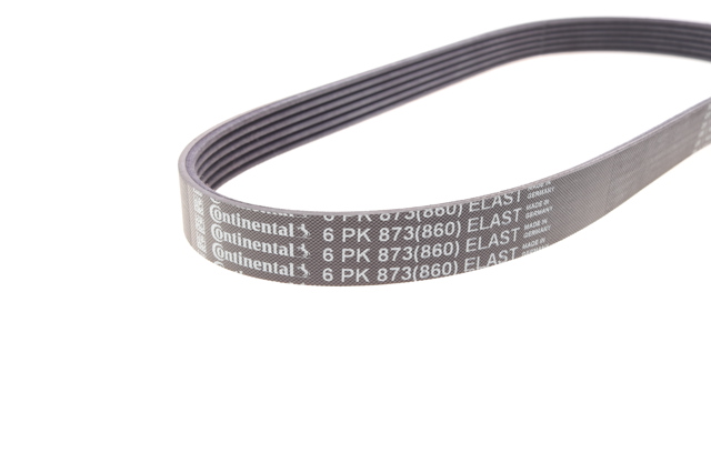 6PK873ELAST Continental/Siemens Correa poly v