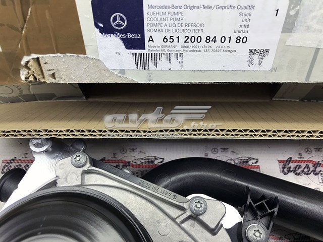 A651200840180 Mercedes Bomba refrigerante coche