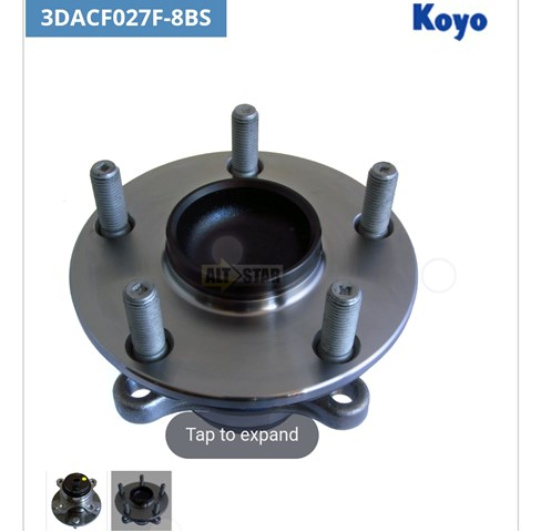 Buje de rueda delantero 3DACF027F8BS Koyo