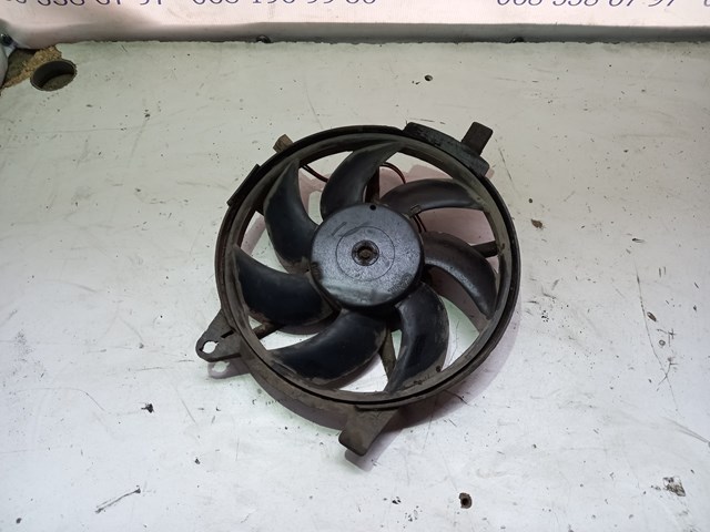 6385002193 Mercedes difusor de radiador, ventilador de refrigeración, condensador del aire acondicionado, completo con motor y rodete