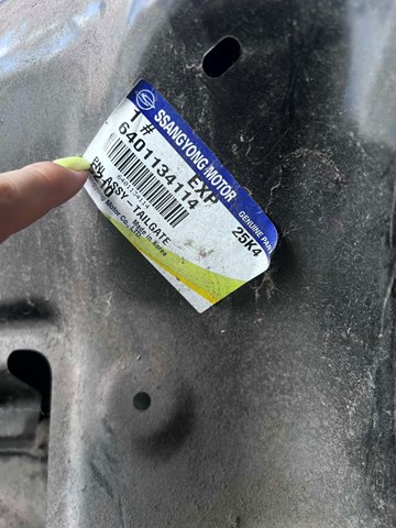 Porton trasero para SsangYong Korando C 