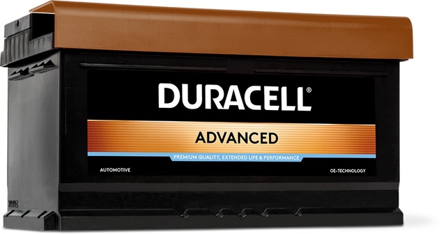 DA80 Duracell Batería Start-Stop