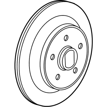 AR86005XPR Power Stop disco de freno trasero