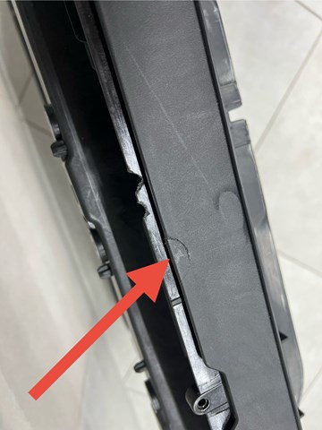 3J0805588C VAG Soporte de radiador completo (panel de montaje para foco)