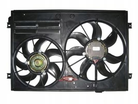 Ventilador de refrigeración completo derecho (motor y hélice) 957823W2 Polcar