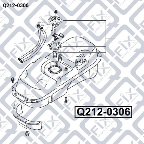 Q2120306 Q-fix Medidor de combustible