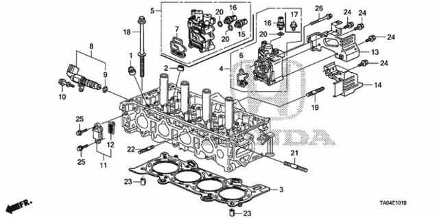15815R41L01 Honda Junta del regulador de fase del árbol de levas