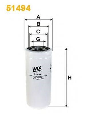 Filtro de transmisión automática WIX 51494 precio, desde 54,03 EUR