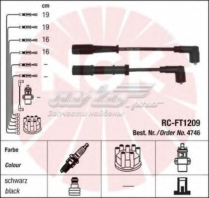 Comprar RCFT1209 NGK Cable de bujía