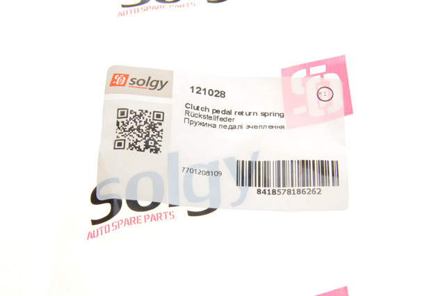 Resorte del pedal de embrague Solgy 121028 precio, desde 26,63 EUR