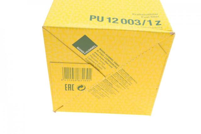 PU120031Z Mann-Filter Filtro de gasolina