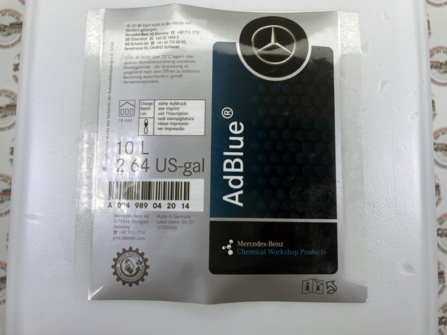 A004989042014 Mercedes AdBlue, urea