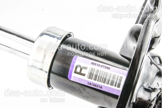 48510A9896 Toyota amortiguador frontal derecho