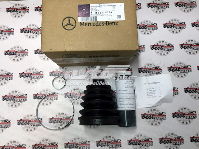 Fuelle, árbol de transmisión delantero exterior MERCEDES A1663300085