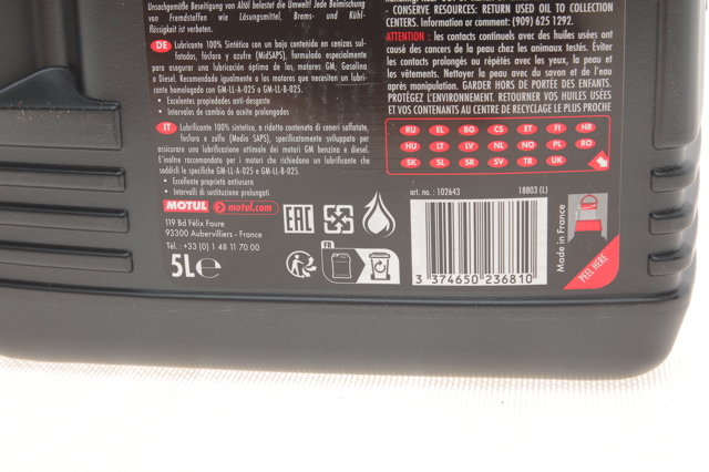860051 Motul Aceite