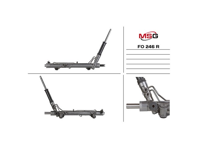 FO246R MSG Rebuilding Cremallera caja de direccion