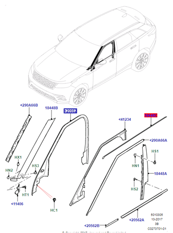 LR112102 Land Rover