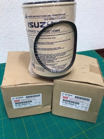 Filtro combustible Isuzu 8981398300 precio, desde 32,00 EUR