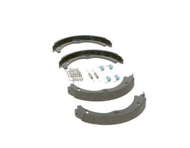 Comprar 986487718 Bosch Juego de zapatas de frenos, freno de estacionamiento