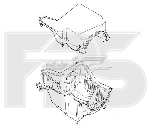 Caja del filtro de aire FPS FP2533101