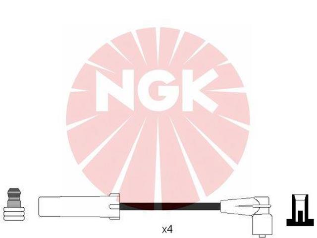 RCLD1203 NGK Cables de alta tensión, juego