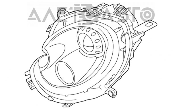 MC2503105 Various faro derecho