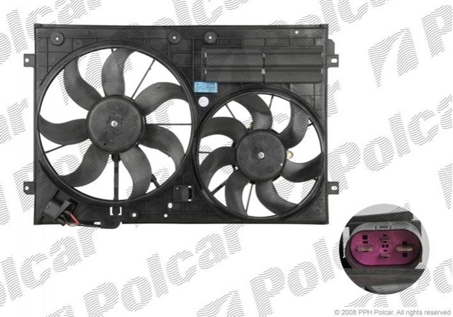 Ventilador de refrigeración completo derecho (motor y hélice) Polcar 957823W2 precio, desde 55,96 EUR